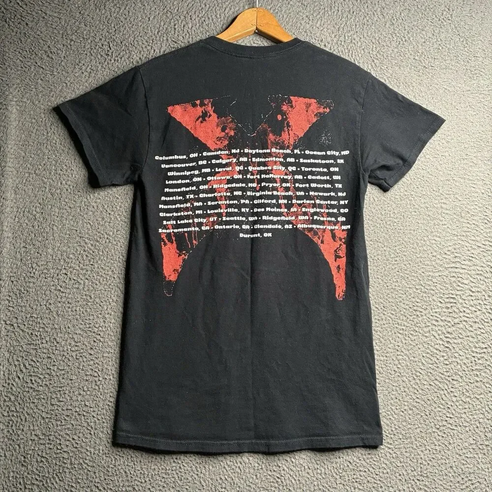 Three Days Grace Two-X Official 2024 Concert Tour Venue T-Shirt Size Small